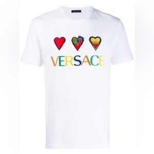 COPY - Men’s Versace  love Vintage heart T-Shirt, size Medium. True size